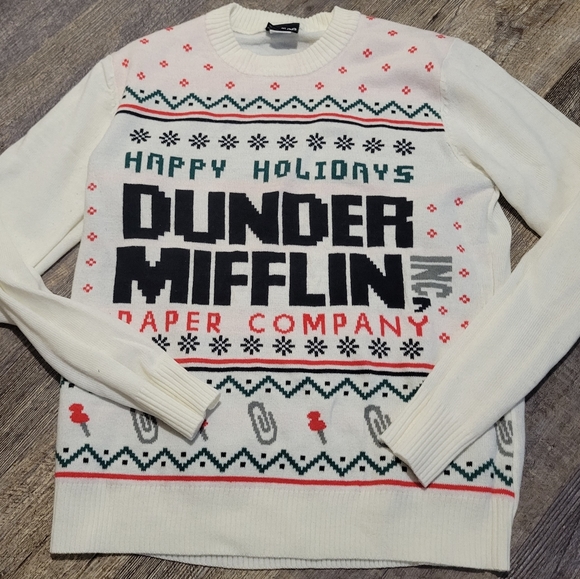 Dunder Mifflin holiday sweater - Picture 1 of 4
